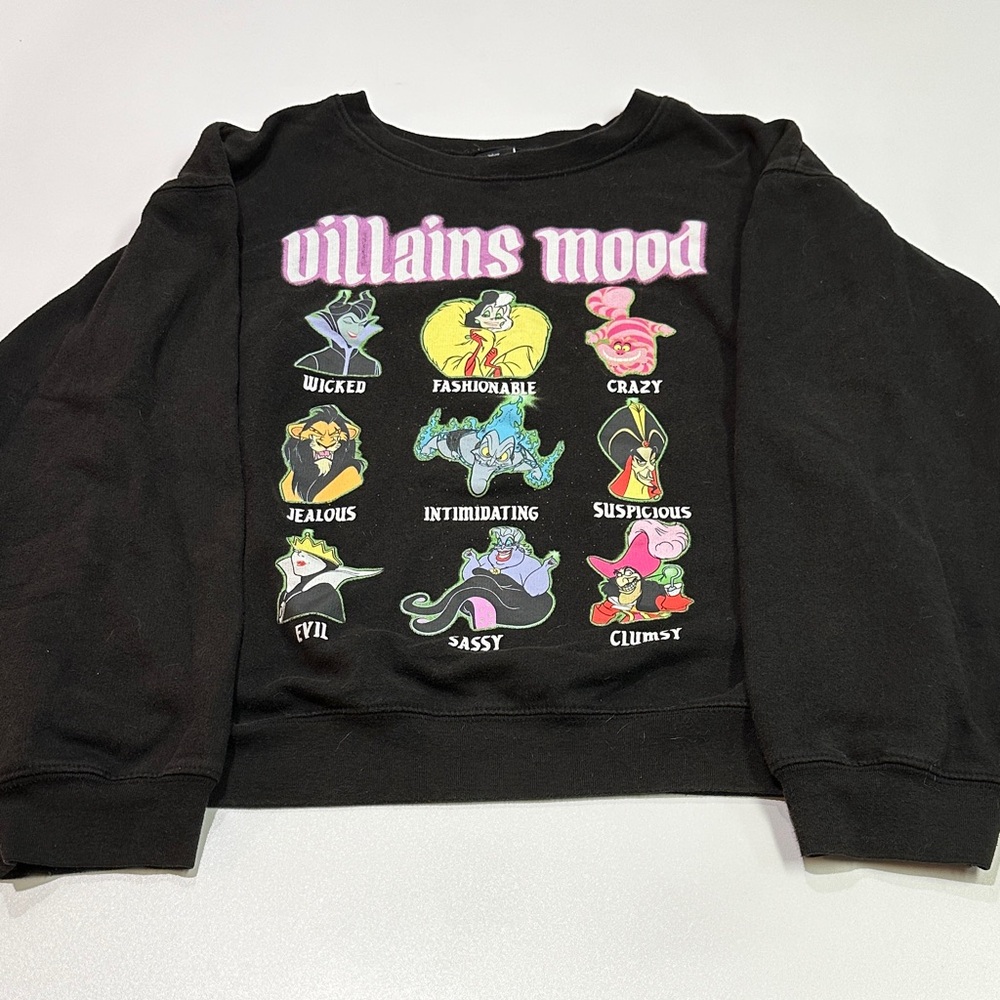 Disney Black Villains Mood Sweatshirt
